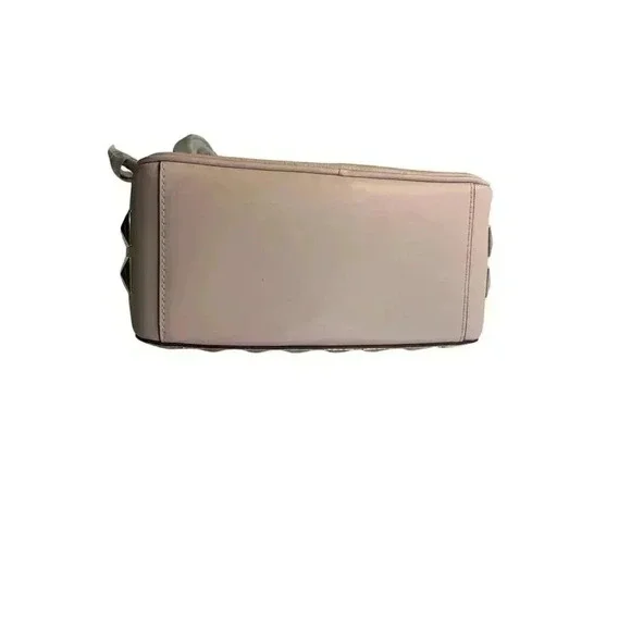 NWT Michael Kors Brooklyn Medium Studded Pebbled Leather Soft Pink Backpack - Picture 9 of 12